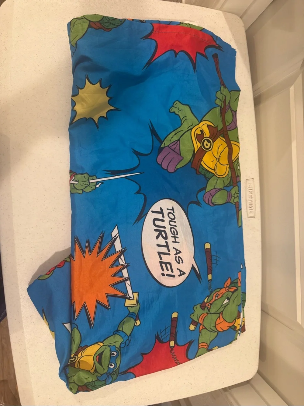 Nickelodeon Teenage Mutant Turtles Twin Flat Sheet
